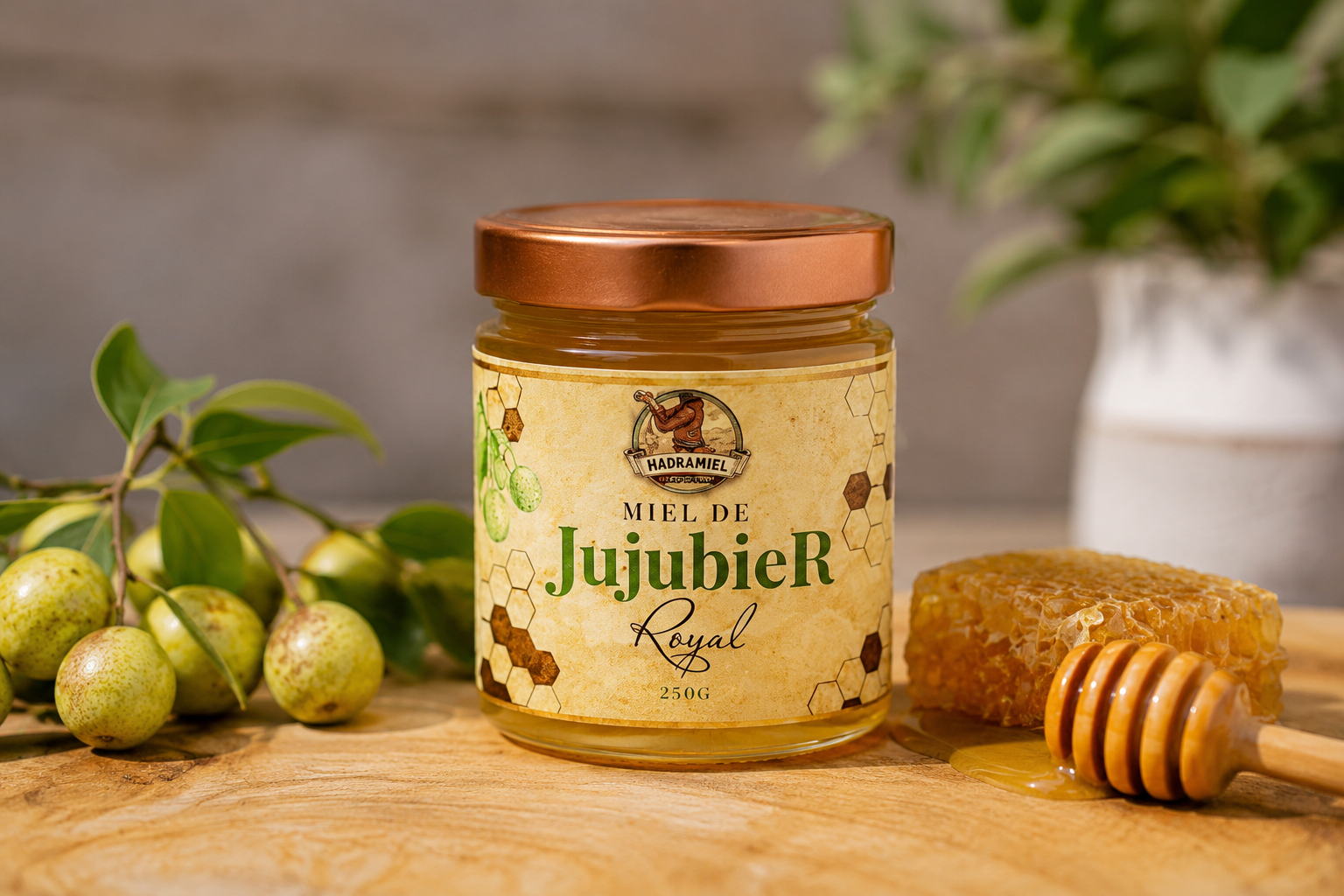 Miel de Sidr ( Jujubier ) Malaki du Yémen – 250g