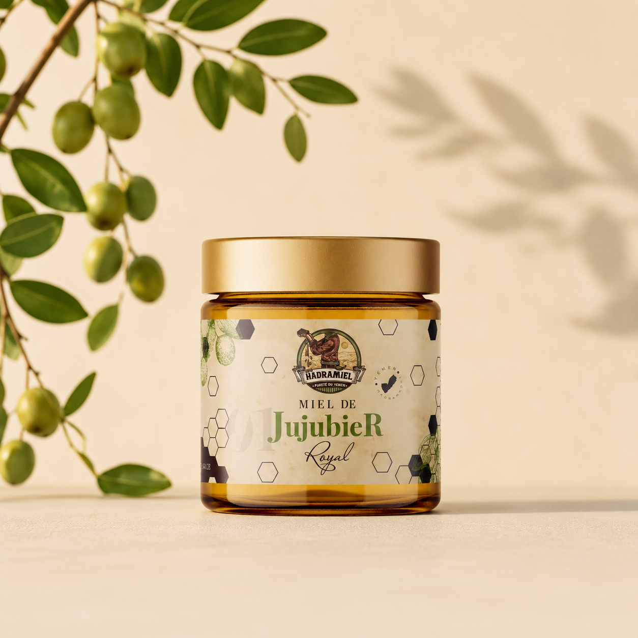 Miel de Sidr ( Jujubier ) Malaki du Yémen – 250g