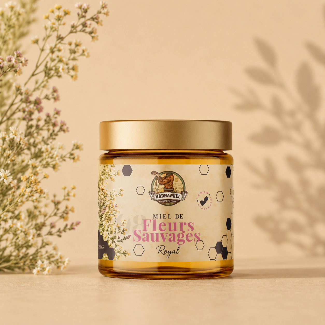 Miel de Mara'i ( Fleurs Sauvages ) du Yémen – 250g